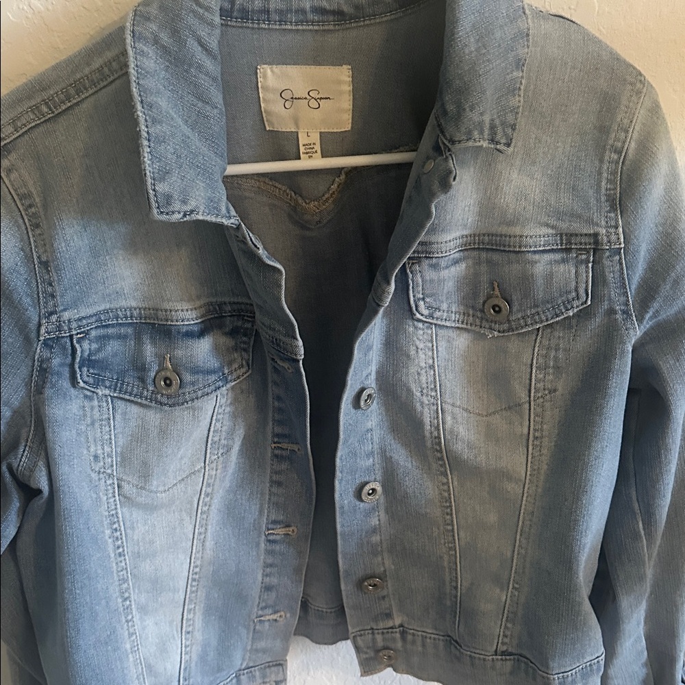 Jessica Simpson Blue Denim Jacket